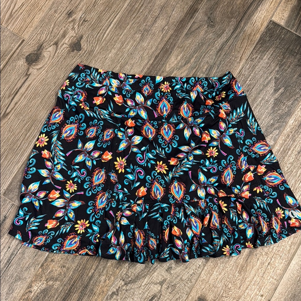 Dona Jo Golf Skort - Floral size XL